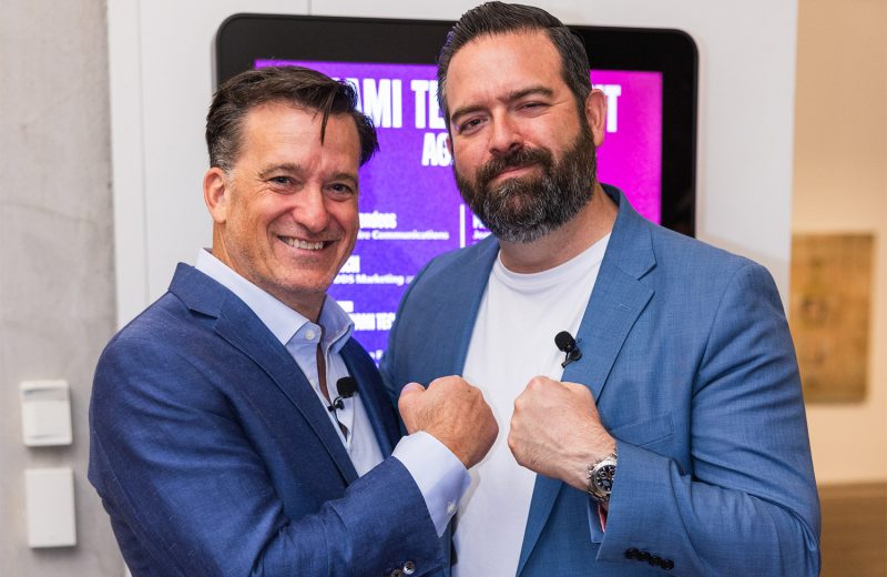 Fred Voccola, Vice-Chairman of Kaseya and Jose Felix Diaz, Co-Founder, Miami Tech Summit