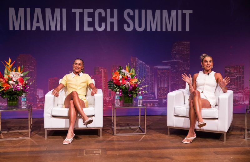 Haley and Hanna Cavinder, Miami Hurricane women’s basketball players, fitness entrepreneurs and Co-Founders of Twogether