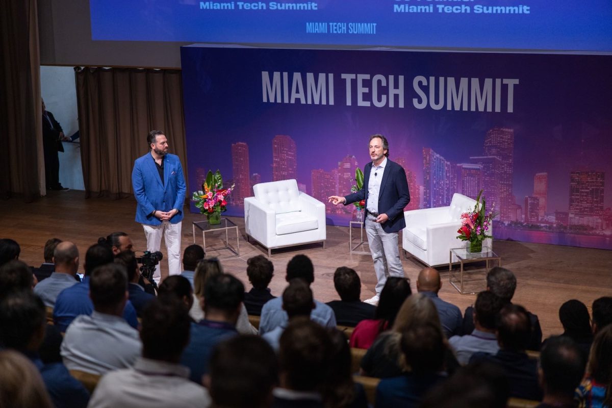 Miami Tech Summit Co-founders Jose Felix Diaz and Justin Sayfie