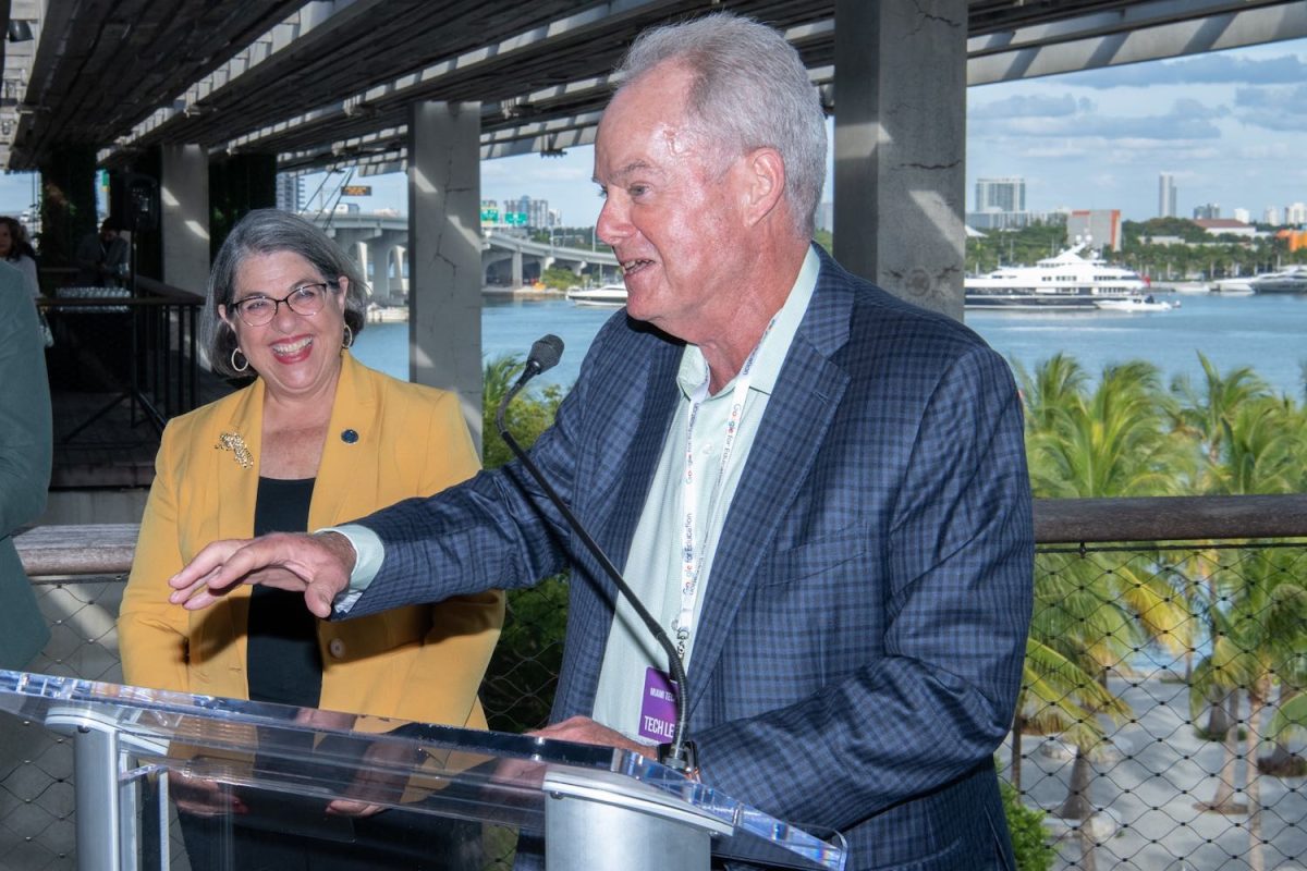 Manny Medina and Mayor Daniella Levine Cava