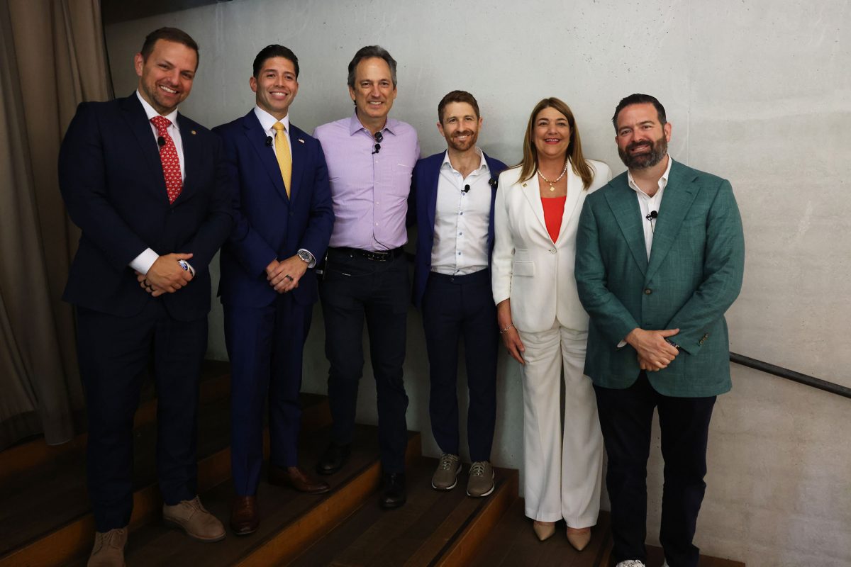 Mike Redondo, Rob Gonzalez, Justin Sayfie, Tristan Harris, Madeline Pumariega, & Jose Diaz