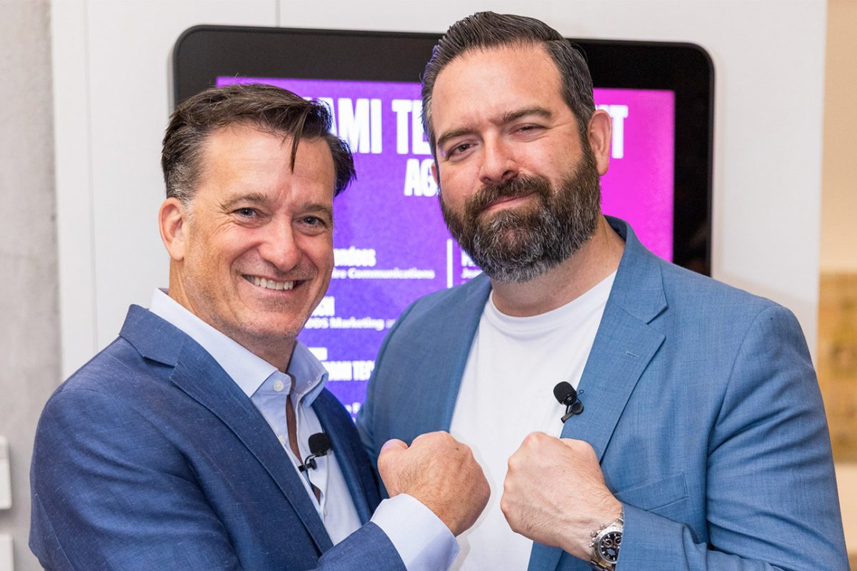 Fred Voccola, Vice-Chairman of Kaseya & Jose Felix Diaz